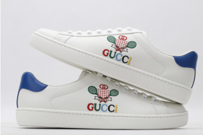 G*u*i ace embroidered low-top sneaker 603696 ay070 9096