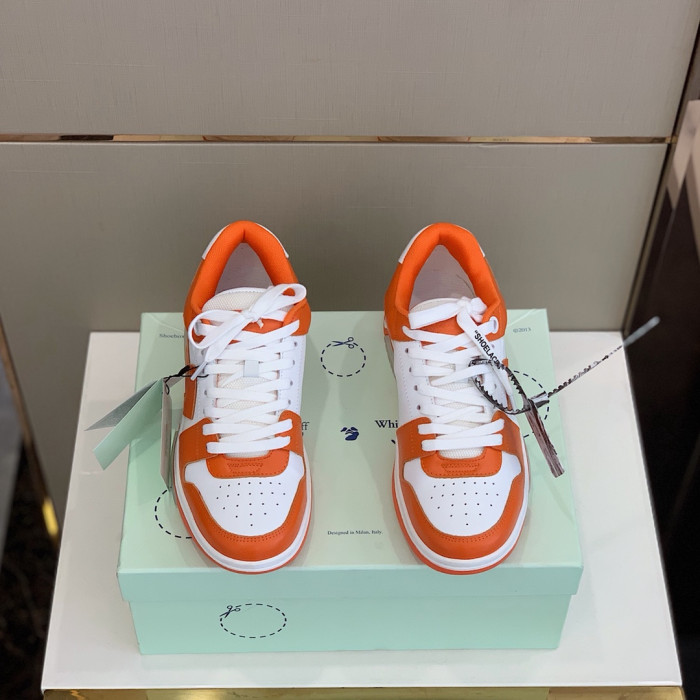 OFF WHITE™ C/O VIRGIL ABLOH OUT OF OFFICE LOW-TOP LEATHER SNEAKERS "OOO"